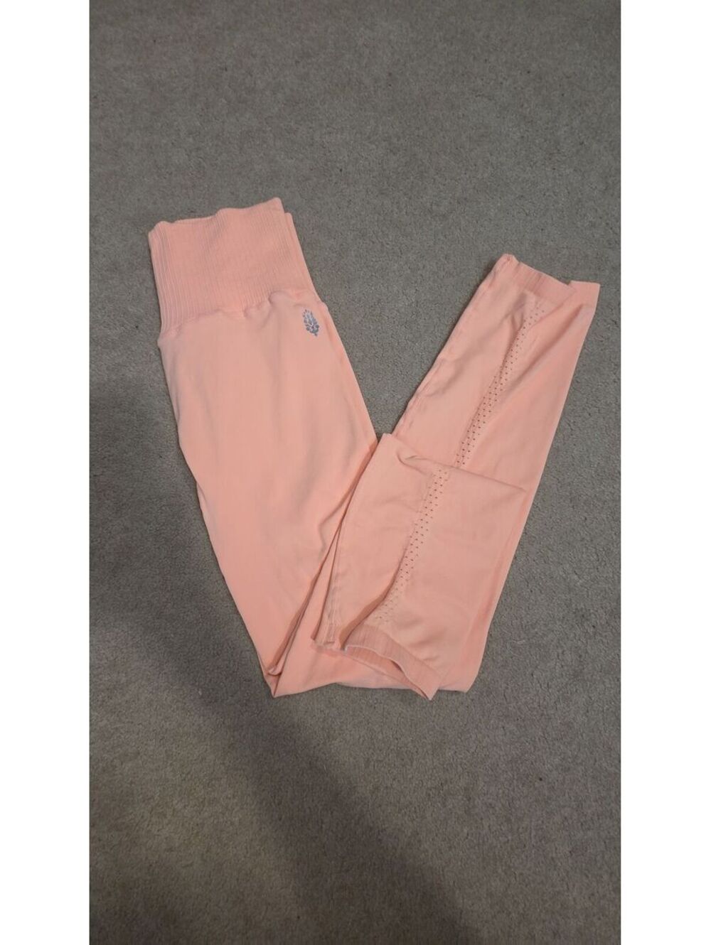 Free People Peach Leggings